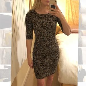 Cheetah Pencil Dress